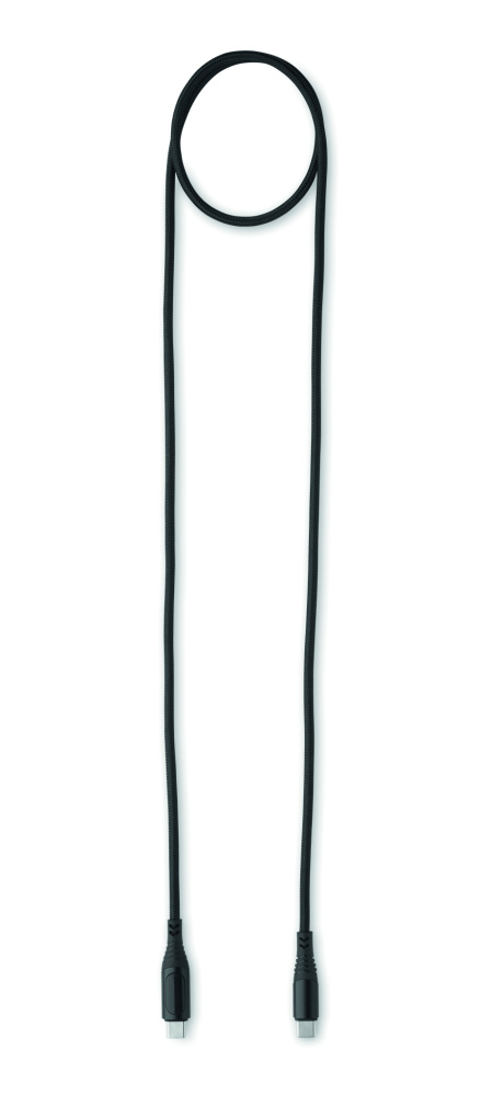 Logo trade reklaamtoote pilt: TYPSO 100W C-tüüpi laadimiskaabel